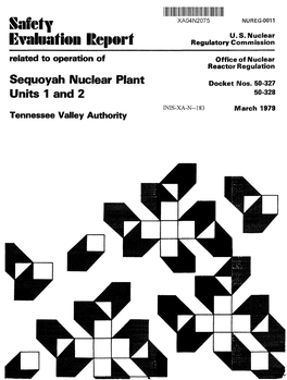 Sequoyah Nuclear Plant Docket Nos