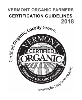 Northeast Organic Farming Association of Vermont, Inc