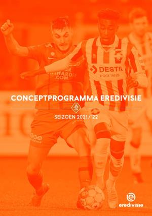 Conceptprogramma Eredivisie 2021