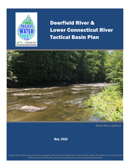 Deerfield River & Lower Connecticut River Tactical Basin Plan