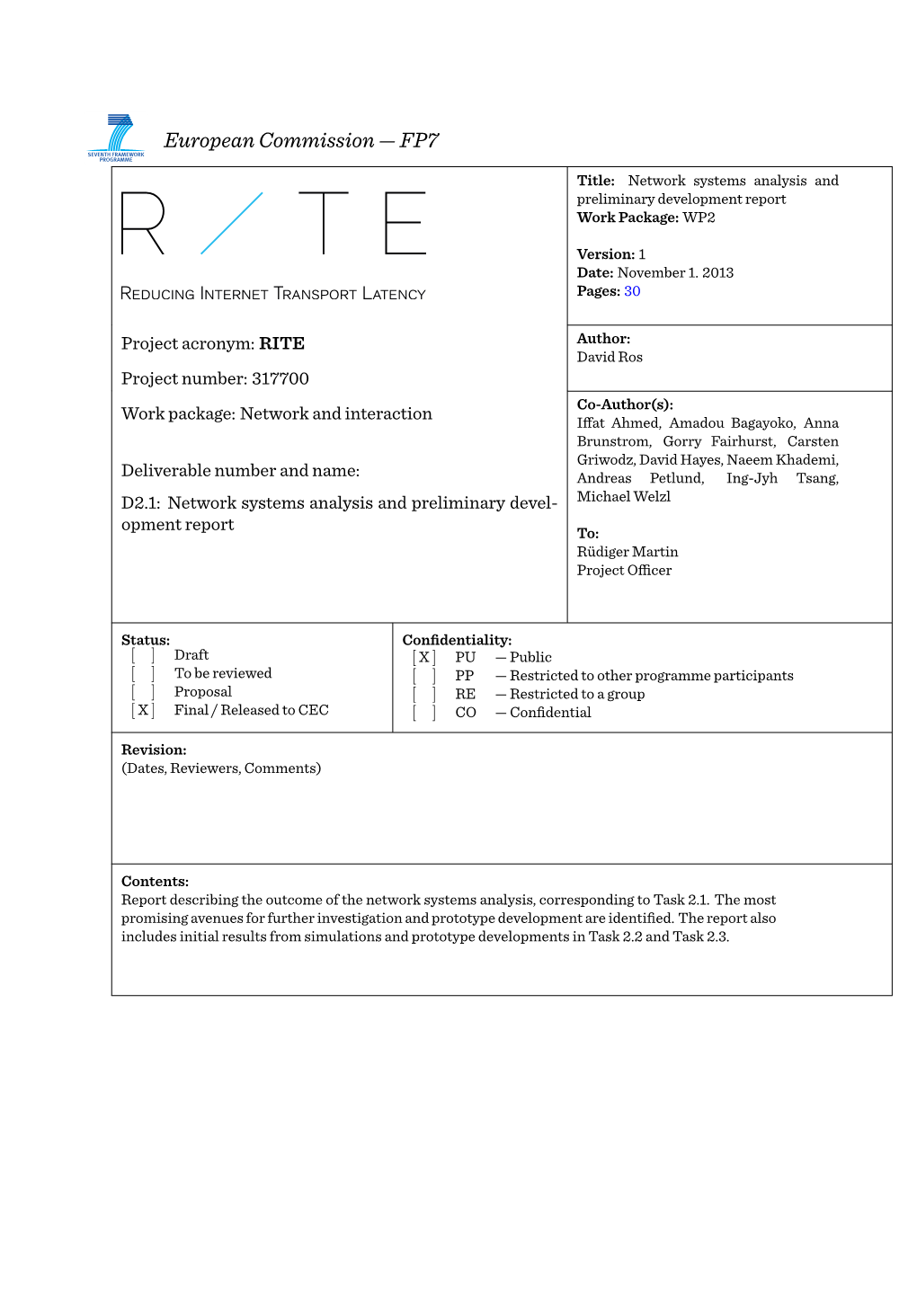 Europeancommission—FP7