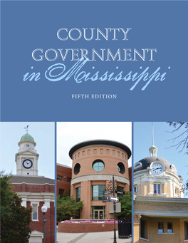 County Government in Mississippi Fifth Edition