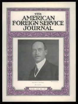 The Foreign Service Journal, July 1930