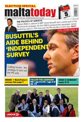 Busuttil's Aide Behind 'Independent' Survey