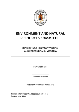 Environment and Natural Resources Committee