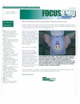 Focus EMU, January 11, 2005