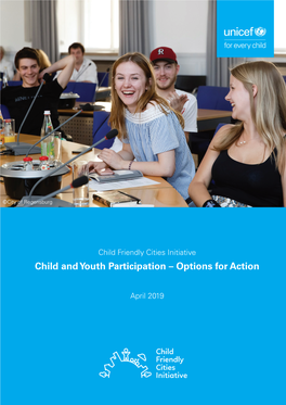 CFCI Child and Youth Participation, Options for Action