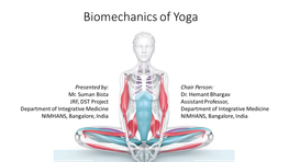 Biomechanics of Yoga