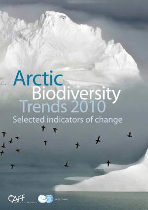 Arctic Biodiversity Trends 2010 – Selected Indicators of Change