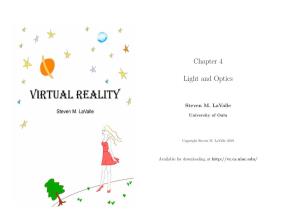 Chapter 4 Light and Optics
