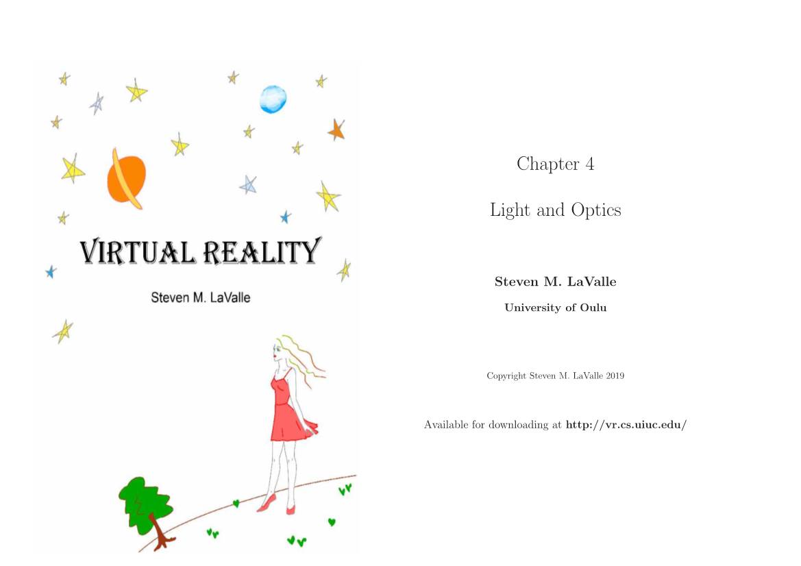 Chapter 4 Light and Optics