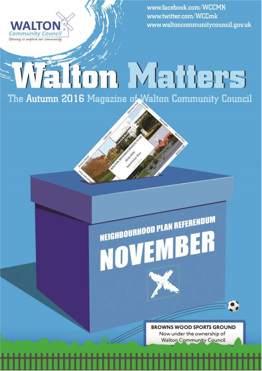 Cover WALTON COMMUNITY COUNCIL WALTON MATTERS