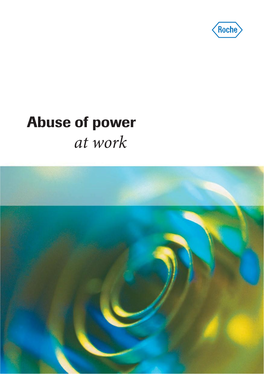 Abuse of Power at Work