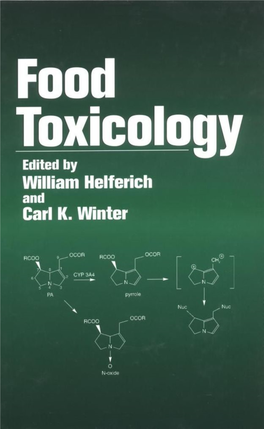 Food Toxicology Food Toxicology Edited by William Helferich and Carl K