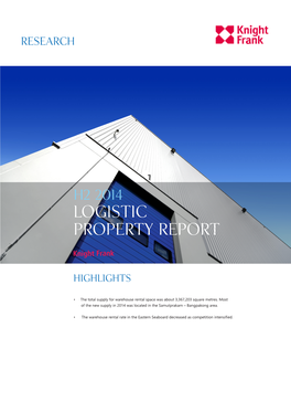 Logistic Property Report