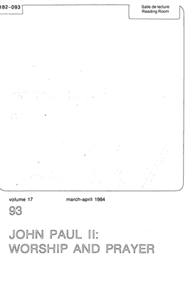 John Paul II – Worship and Prayer