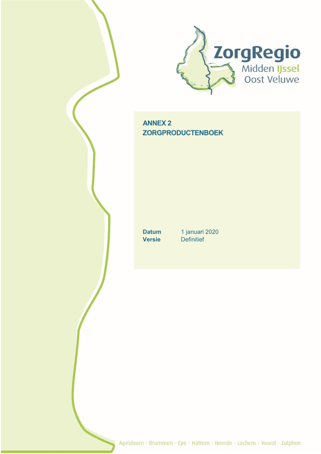 Annex 2 Zorgproductenboek 2020