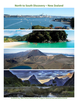 North to South Discovery – New Zealand