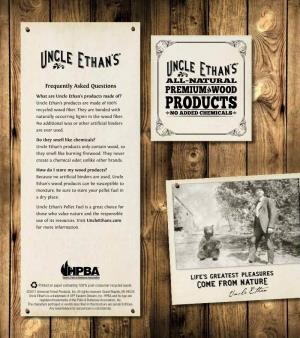 Uncle Ethan's Wood Pellet Fuel Brochure