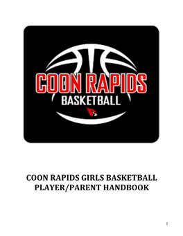 Coon Rapids Girls Basketball Player/Parent Handbook