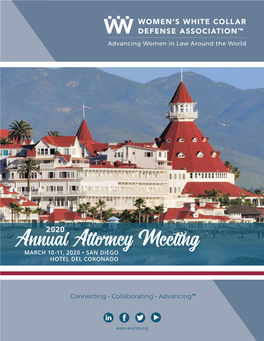 Annual Attorney Meeting in Promoting Our Members and the Activities of the Chapters and WWCDA