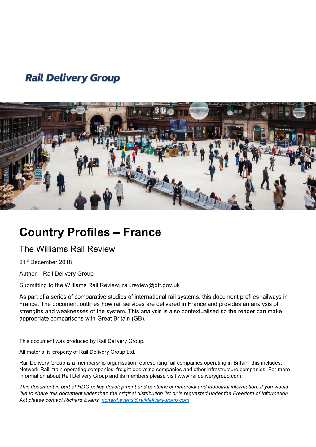 Country Profiles – France