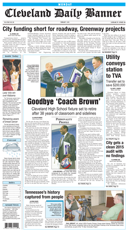 Goodbye 'Coach Brown'