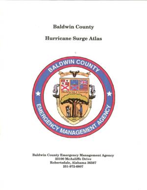 Baldwin County Storm Surge Atlas