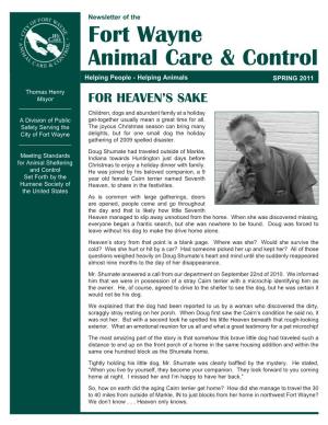 Fort Wayne Animal Care & Control