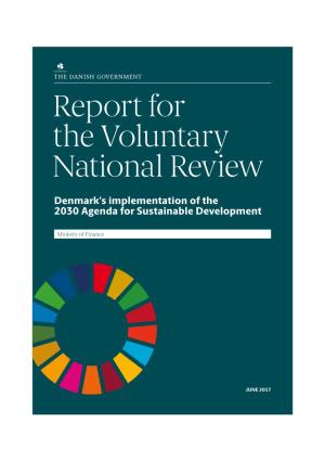 Report for the Voluntary National Review