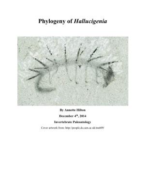 Phylogeny of Hallucigenia