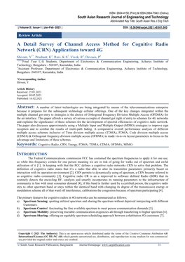 A Detail Survey of Channel Access Method for Cognitive Radio Network (CRN) Applications Toward 4G