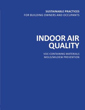 Indoor Air Quality Voc-Containing Materials Mold/Mildew Prevention