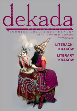 Literacki Kraków Literary Krakow Krakowska Dekada Nowa