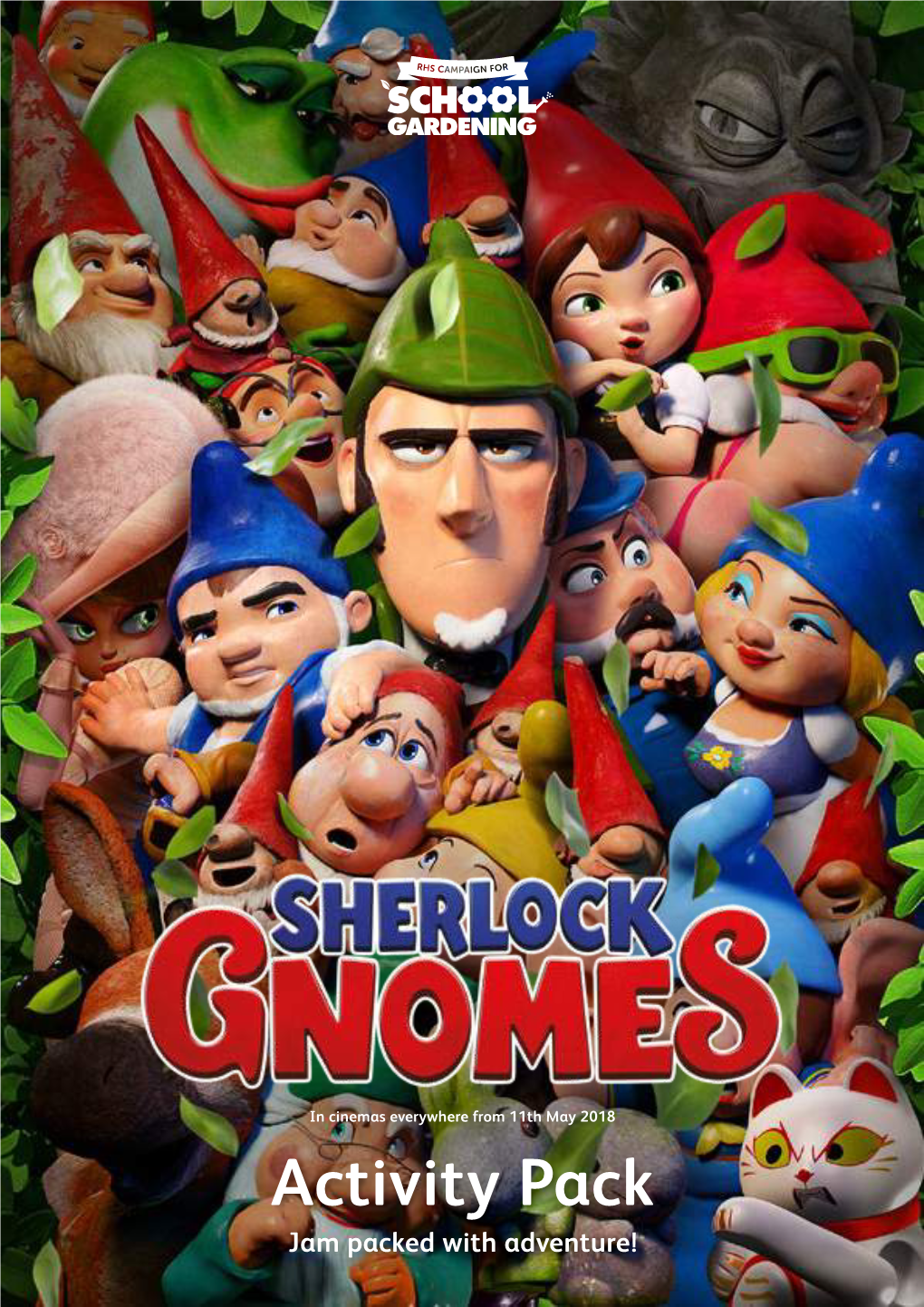 Activity Pack Jam Packed with Adventure! Welcome to Your Sherlock Gnomes Activity Pack!