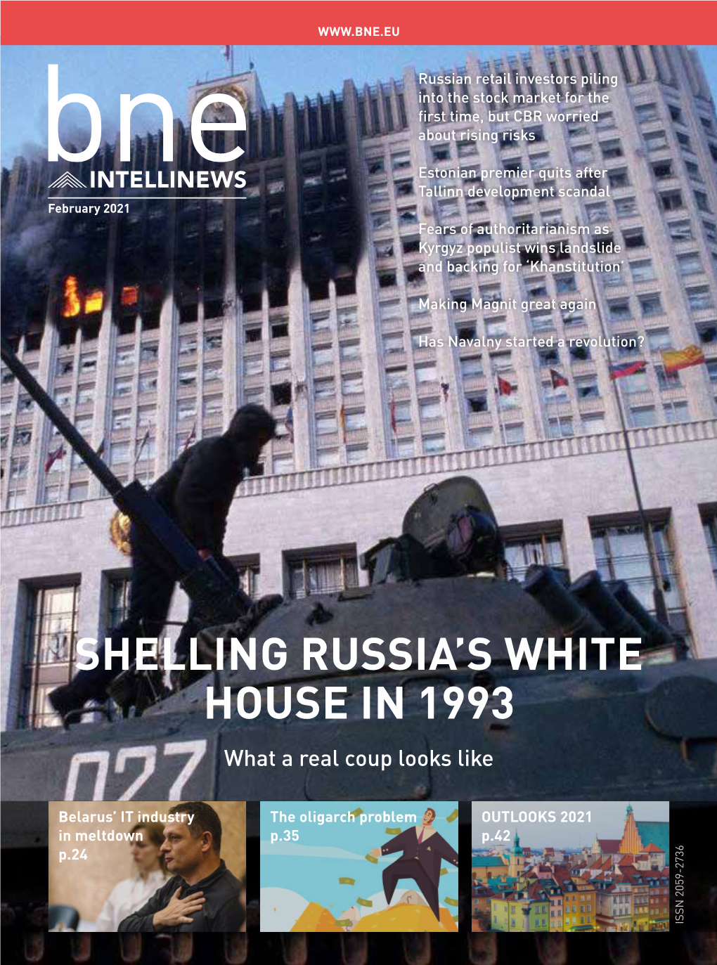 Shelling Russia's White House in 1993