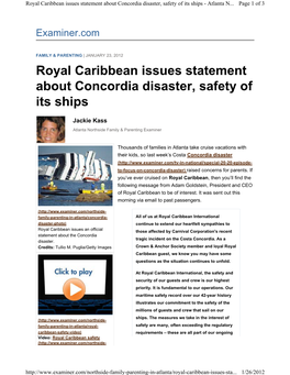 Download Royal Caribbean Email