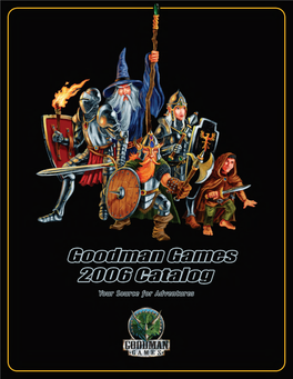 Goodman Games 2006 Catalogue