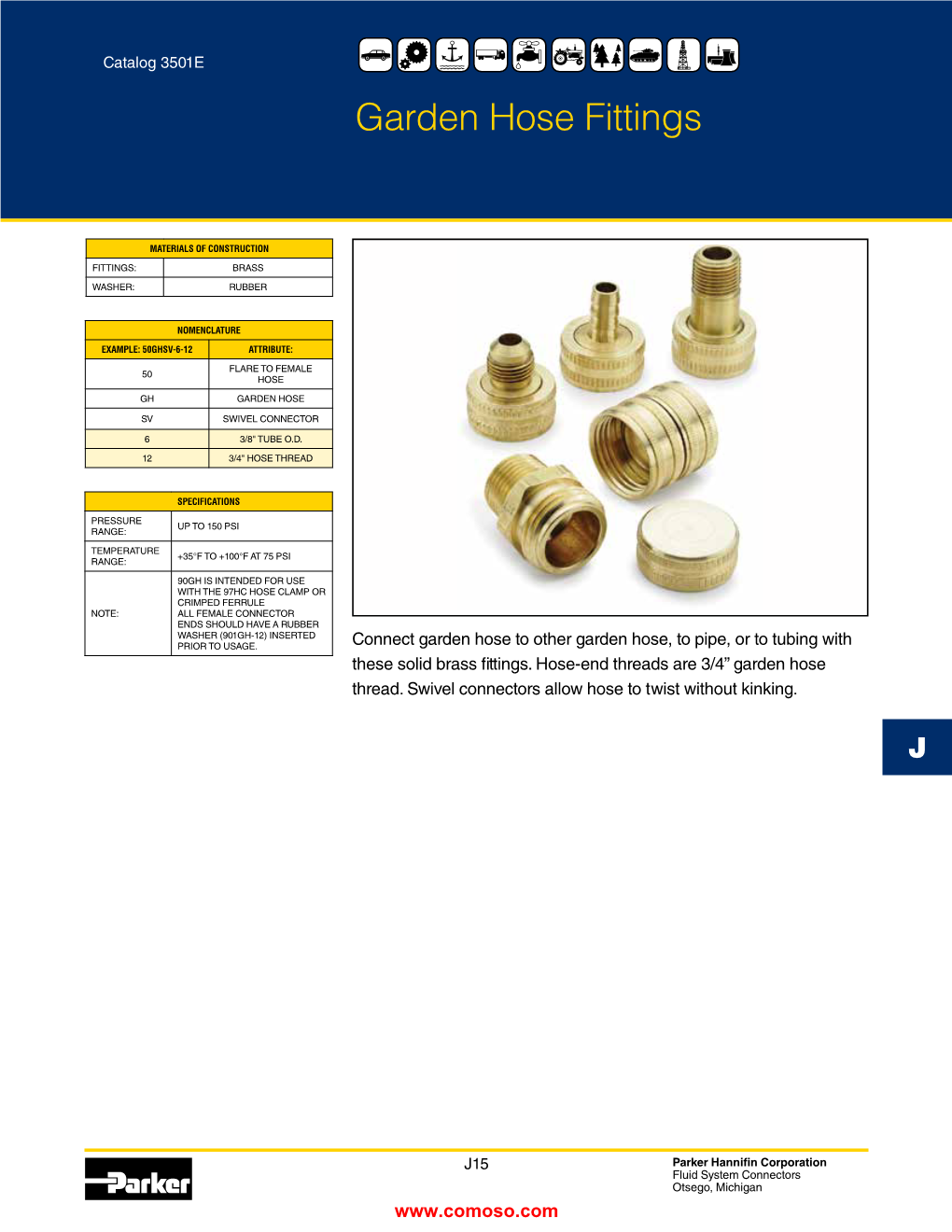 Garden Hose Fittings