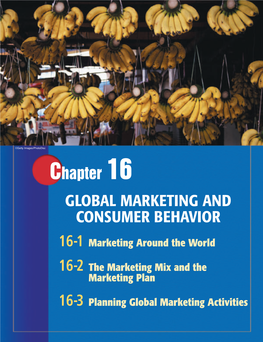 Global Marketing and Consumer Behavior