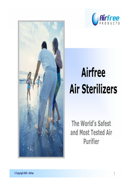 Airfree Air Sterilizers