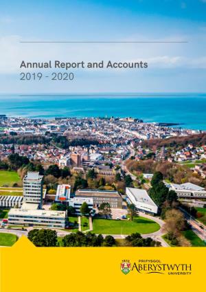 Annual Report and Accounts 2019 - 2020