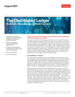 The Distributed Ledger Blockchain, Digital Assets and Smart Contracts