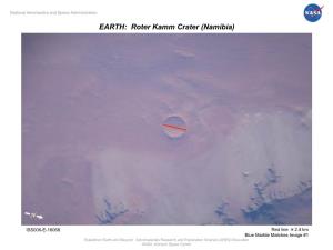 EARTH: Roter Kamm Crater (Namibia)