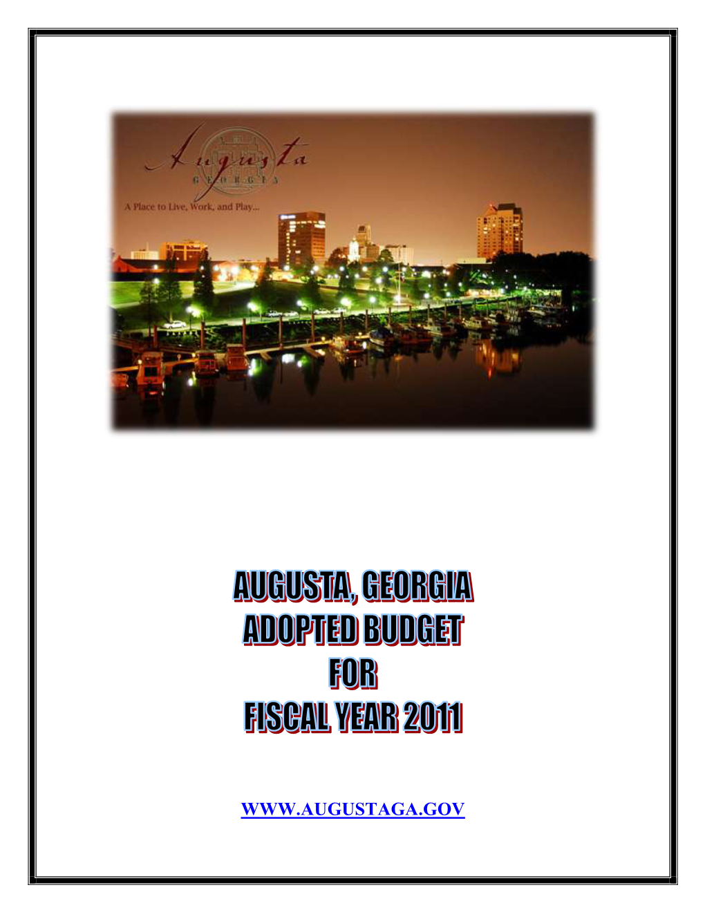 2011 Adopted Budget