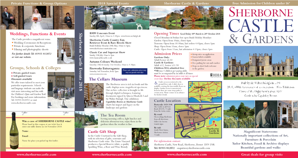 Sherborne Leaflet 2018 8Pp.Qxp Sherb Leaflet 06