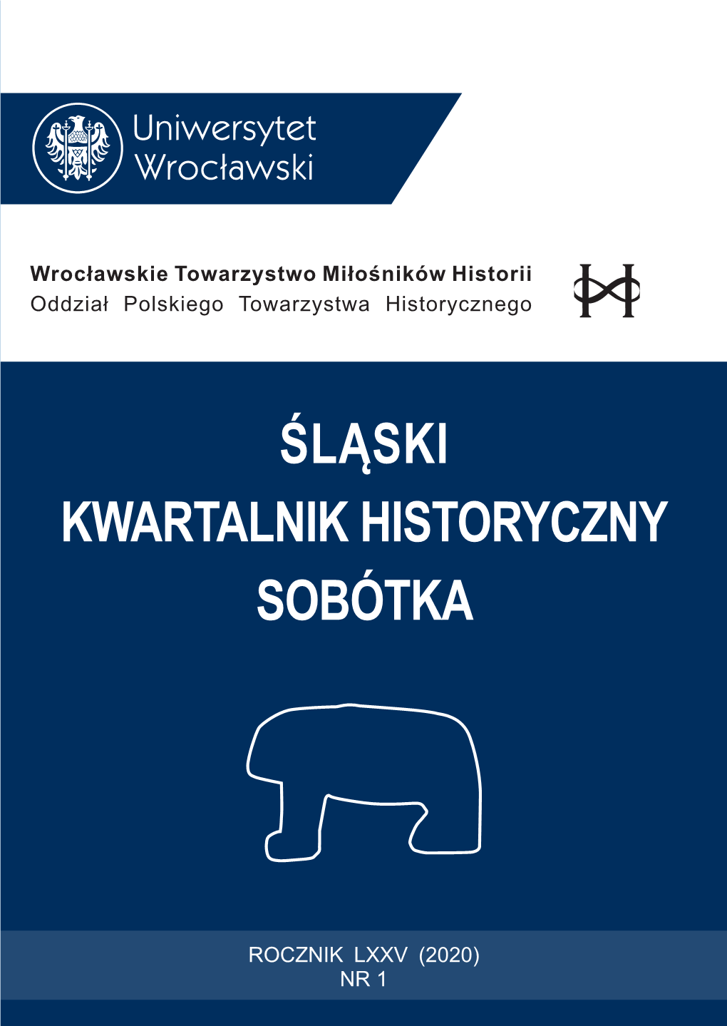 Śląski Kwartalnik Historyczny Sobótka – Rocznik Lxxv (2020) Nr 1