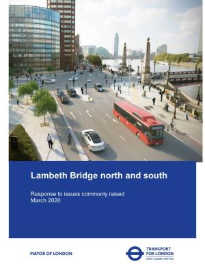 Lambeth Bridge North and South