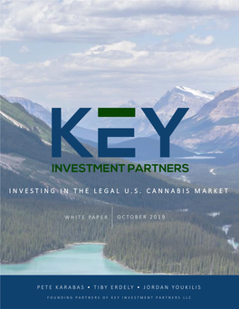 Investing in the Legal U.S. Cannabis Market