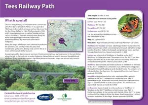 Tees Railway Path